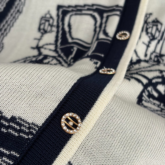 HERMES 26S SHORT-SLEEVE KNIT TOP 645
