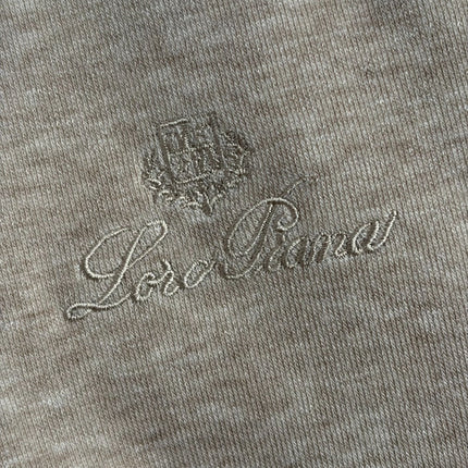 LORO PIANA 26S ZIP-UP HOODIE WIDE-LEG PANTS SET 1000