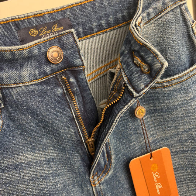 LORO PIANA 26S STRAIGHT-LEG JEANS 896