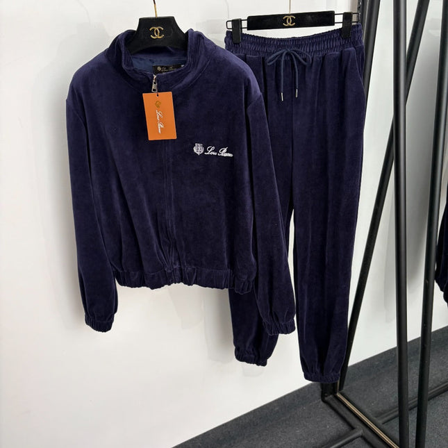 LORO PIANA 26S VELVET TRACKSUIT 877