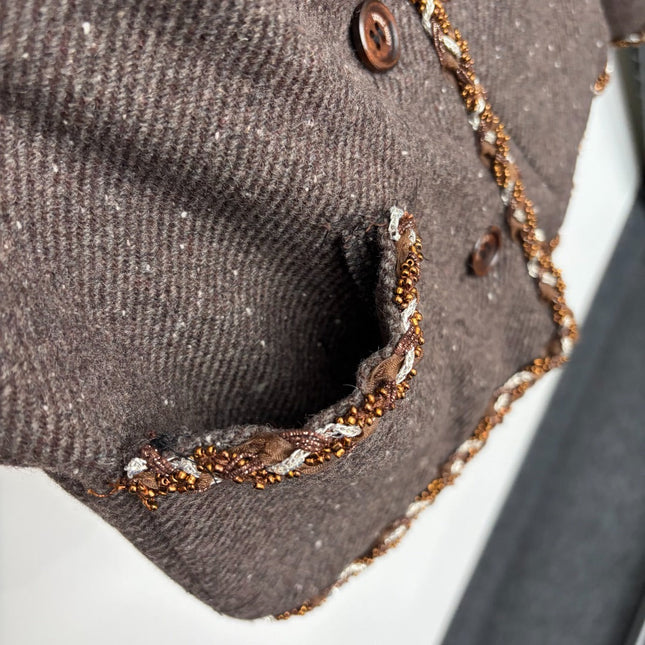 LORO PIANA 26S TWEED JACKET 934