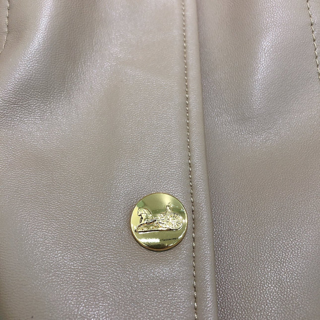 HERMES 25S SHORT SHEEPSKIN JACKET 044