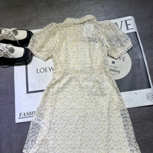 CELINE 26S SHORT SLEEVE DRESS 360