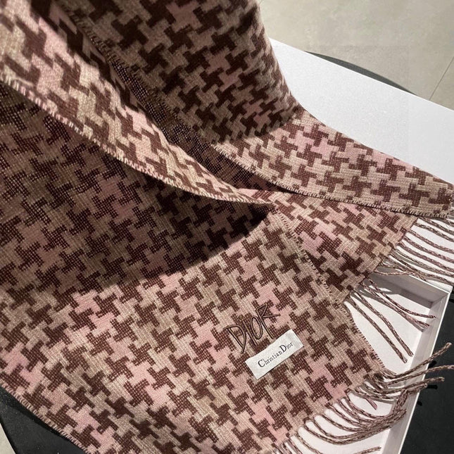 DIOR 26S SCARF 180CM IN CASHMERE 124305
