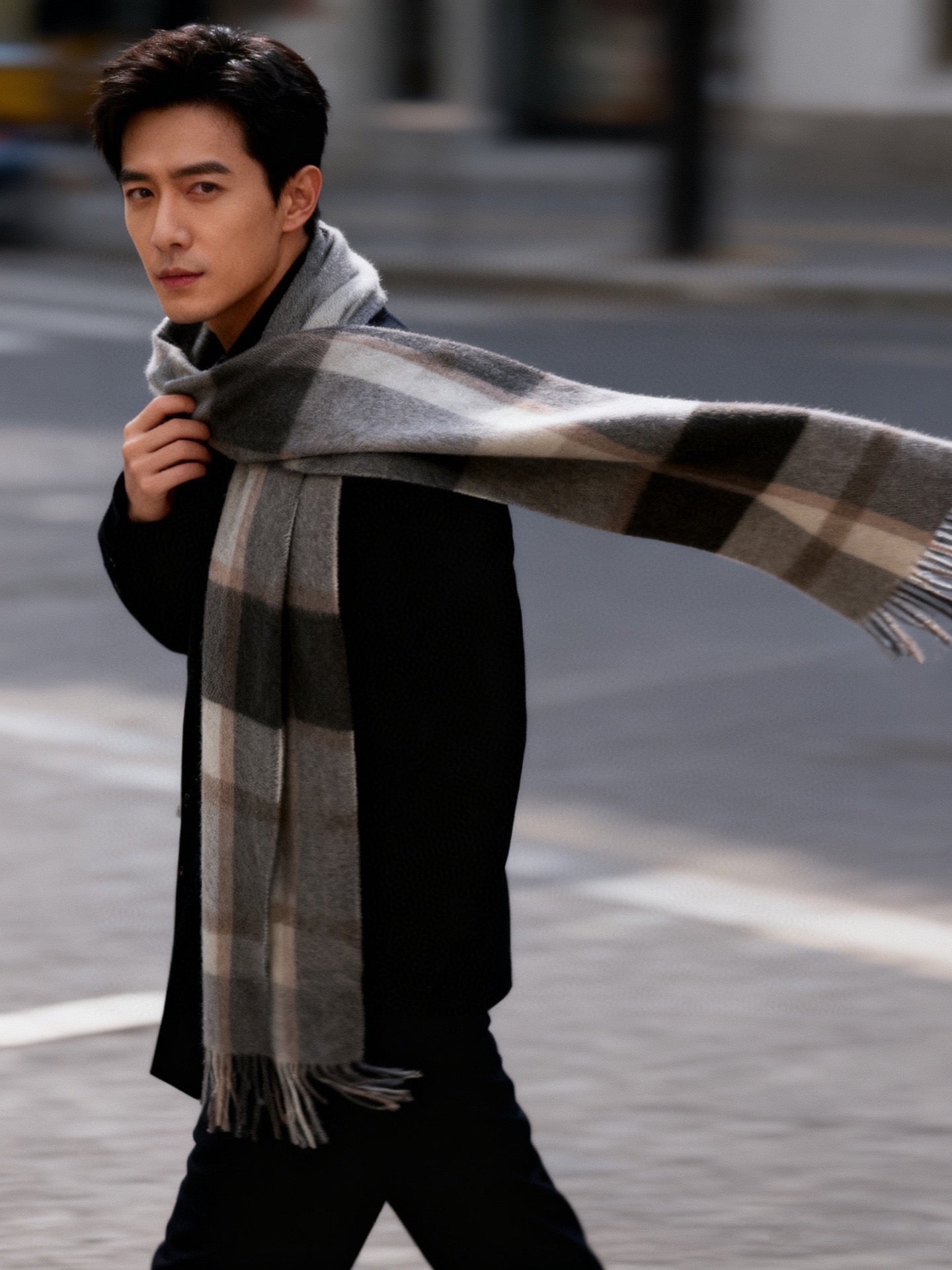 BURBERRY 26S SCARF 180CM IN CASHMERE 159012