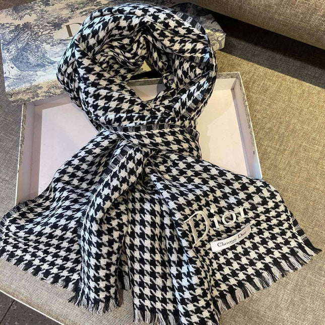 DIOR 26S SCARF 200CM IN CASHMERE 163805