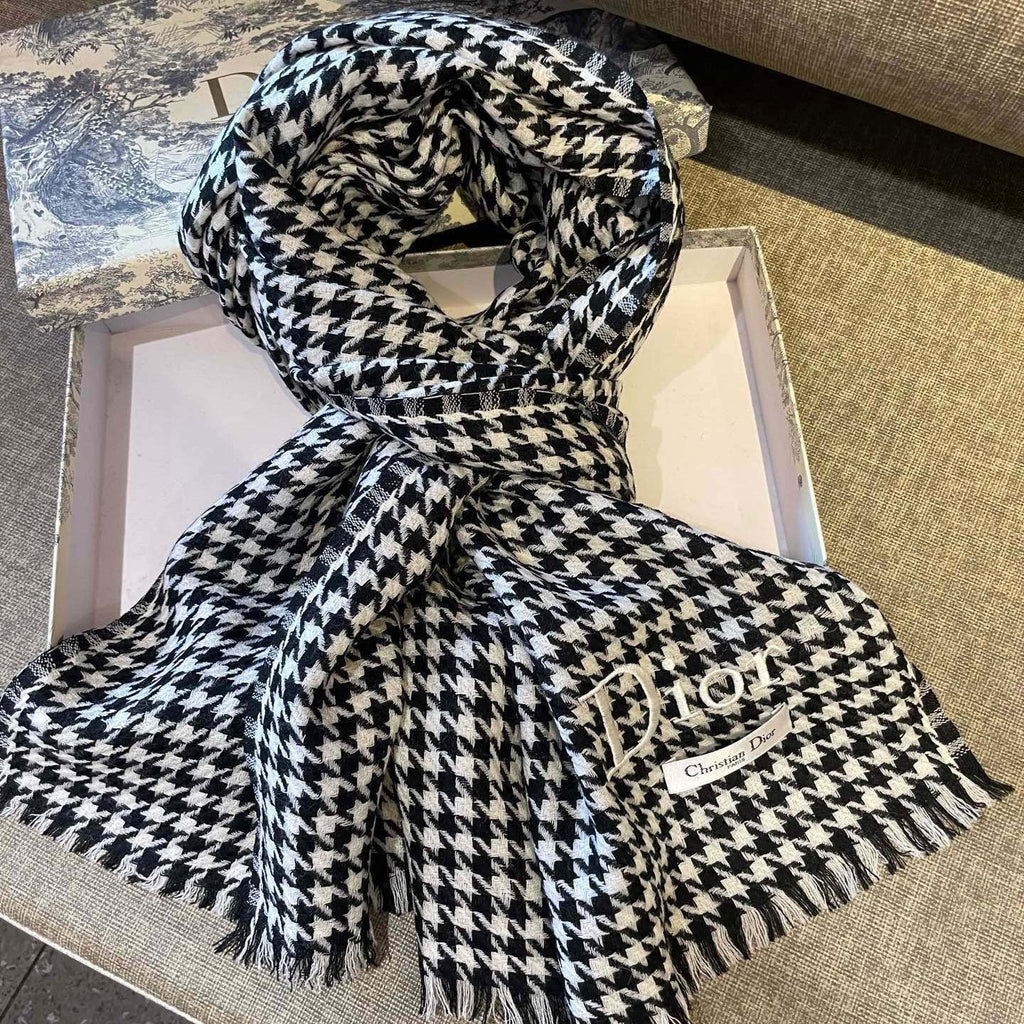 DIOR 26S SCARF 200CM IN CASHMERE 163805