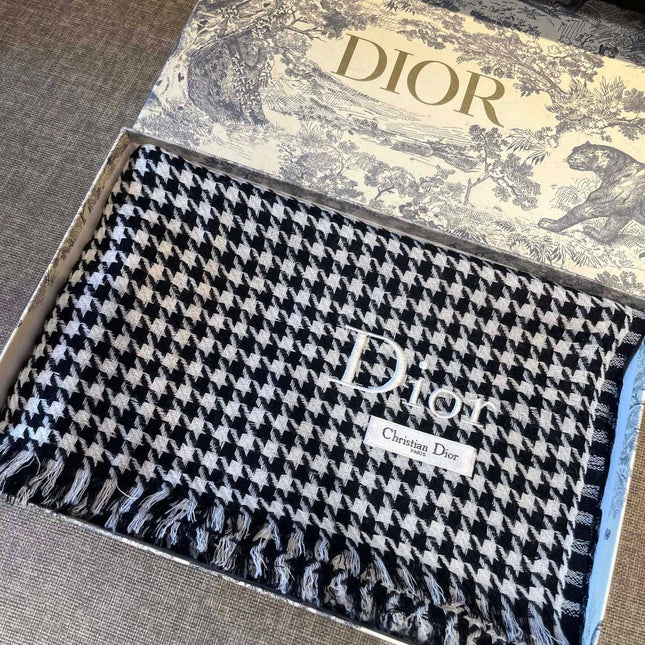 DIOR 26S SCARF 200CM IN CASHMERE 163805
