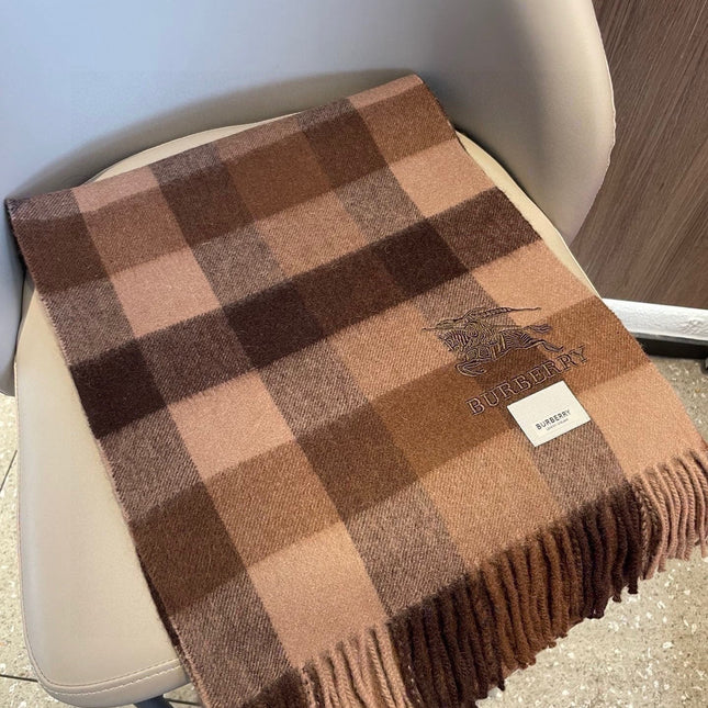 BURBERRY 26S SCARF 180CM IN CASHMERE 163814