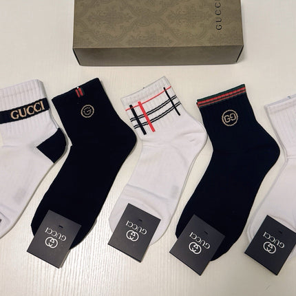 GUCCI 26S CREW SOCKS 314749 (1 BOX)