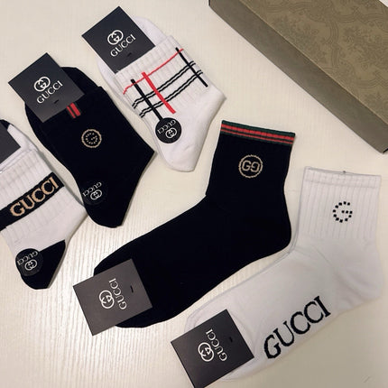 GUCCI 26S CREW SOCKS 314749 (1 BOX)