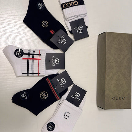 GUCCI 26S CREW SOCKS 314749 (1 BOX)