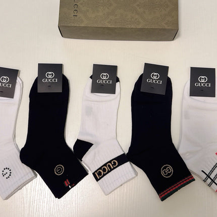 GUCCI 26S CREW SOCKS 314749 (1 BOX)