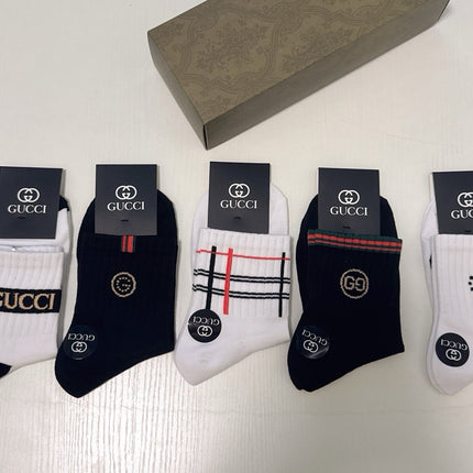 GUCCI 26S CREW SOCKS 314749 (1 BOX)