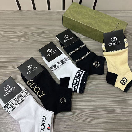GUCCI 26S ANKLE SOCKS 355404 (1 BOX)