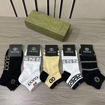 GUCCI 26S ANKLE SOCKS 355404 (1 BOX)