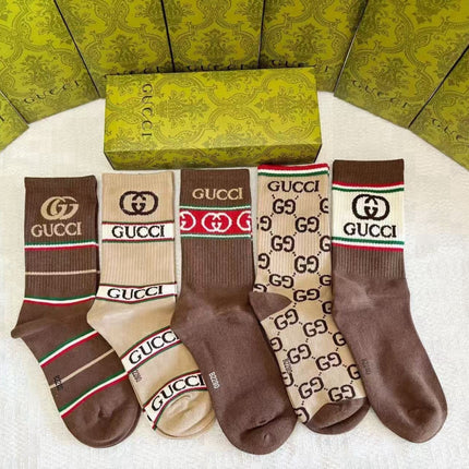 GUCCI 26S CREW SOCKS 405398 (1 BOX)