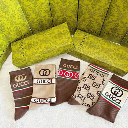GUCCI 26S CREW SOCKS 405398 (1 BOX)