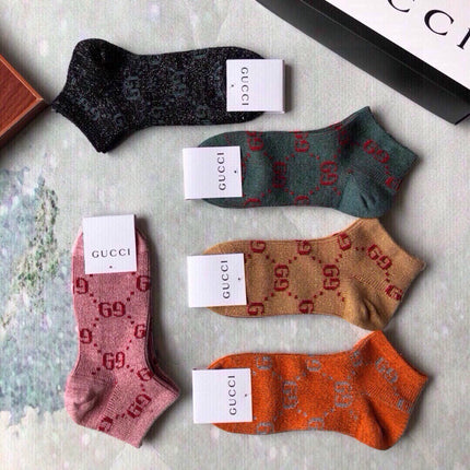 GUCCI 26S CREW SOCKS 405400 (1 BOX)