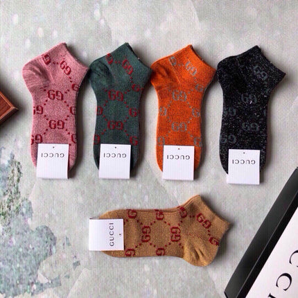 GUCCI 26S CREW SOCKS 405400 (1 BOX)