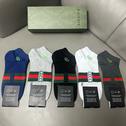 GUCCI 26S ANKLE SOCKS 405407 (1 BOX)