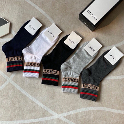 GUCCI 26S CREW SOCKS 407202 (1 BOX)