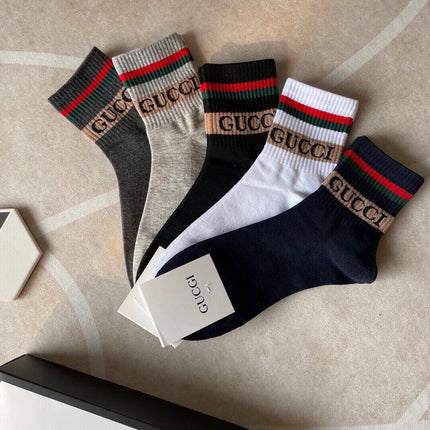 GUCCI 26S CREW SOCKS 407202 (1 BOX)