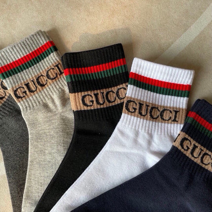GUCCI 26S CREW SOCKS 407202 (1 BOX)