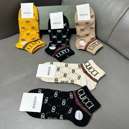 GUCCI 26S ANKLE SOCKS 408742 (1 BOX)