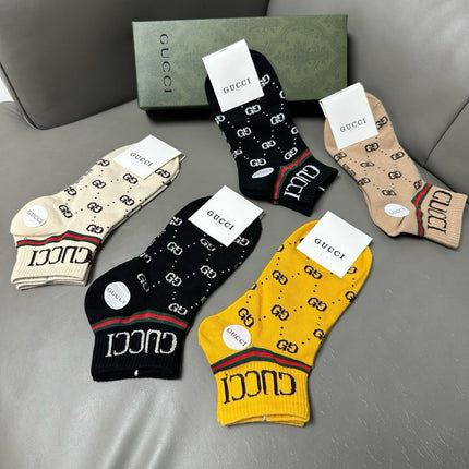 GUCCI 26S ANKLE SOCKS 408742 (1 BOX)