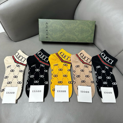 GUCCI 26S ANKLE SOCKS 408742 (1 BOX)