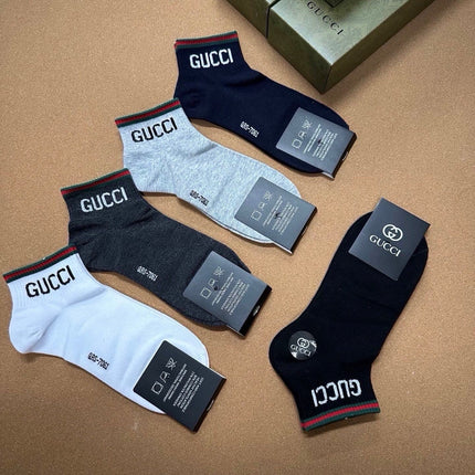 GUCCI 26S ANKLE SOCKS 408744 (1 BOX)