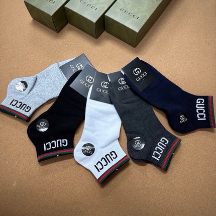 GUCCI 26S ANKLE SOCKS 408744 (1 BOX)