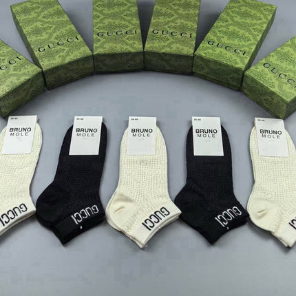 GUCCI 26S ANKLE SOCKS 408747 (1 BOX)