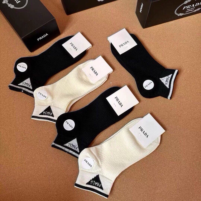 PRADA 26S ANKLE SOCKS 412453 (1 BOX)