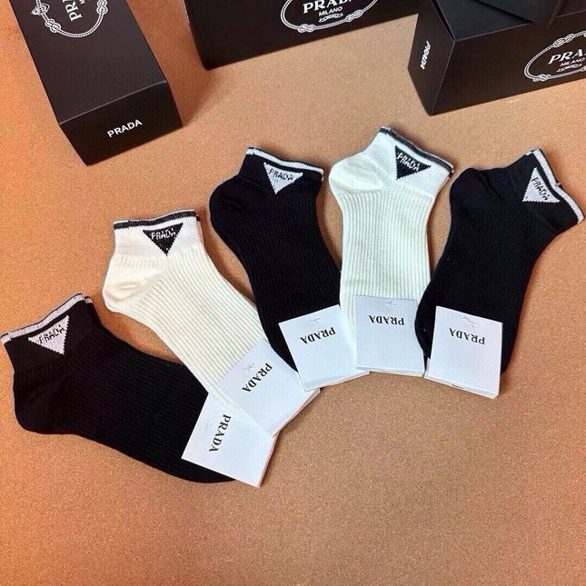 PRADA 26S ANKLE SOCKS 412453 (1 BOX)