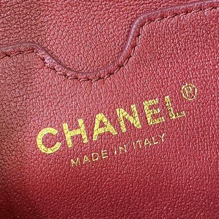 CHANEL 26S SHOULDER BAG 14 IN BLACK LAMBSKIN QUILTED