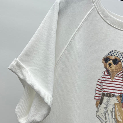 RALPH LAUREN 26S SHORT SLEEVE SWEATSHIRT 525