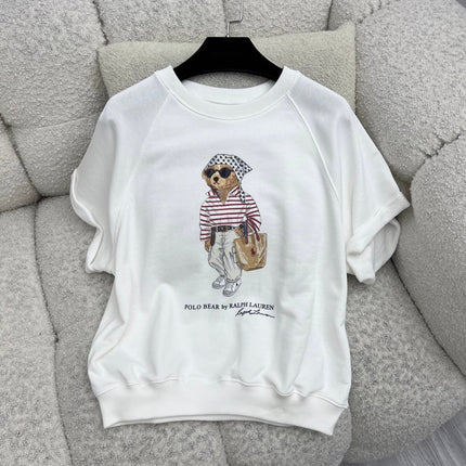 RALPH LAUREN 26S SHORT SLEEVE SWEATSHIRT 525