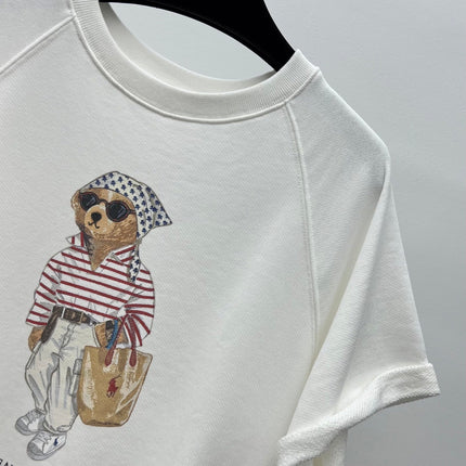RALPH LAUREN 26S SHORT SLEEVE SWEATSHIRT 525