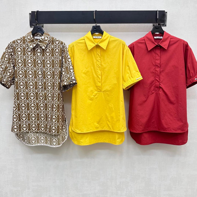 MAXMA 25S SHORT SLEEVE SHIRT WITH LAPEL COLLAR 264542
