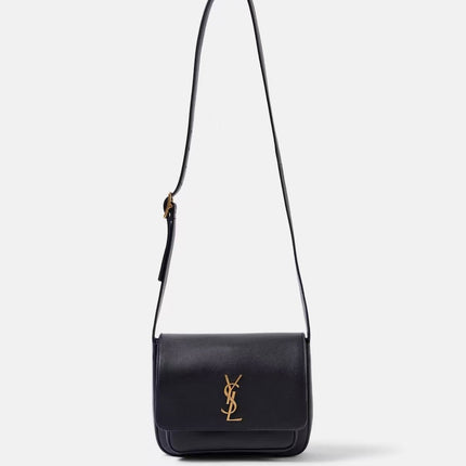YSL 25S NIKI BABY 22 IN BLACK CALFSKIN GOLD HARDWARE