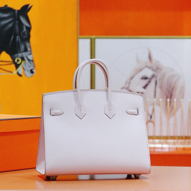 HM 25S BIRKIN 25 CM IN BABY PINK EPSOM WITH SILVER HARDWARE