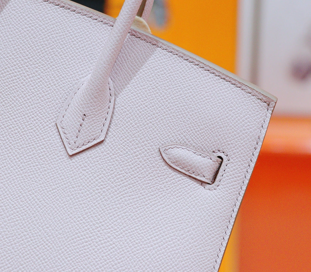 HM 25S BIRKIN 25 CM IN BABY PINK EPSOM WITH SILVER HARDWARE