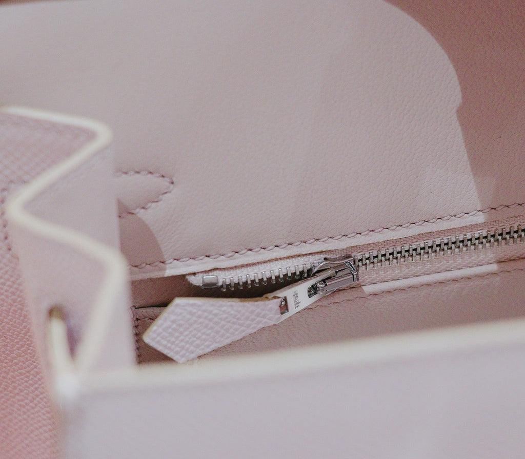 HM 25S BIRKIN 25 CM IN BABY PINK EPSOM WITH SILVER HARDWARE