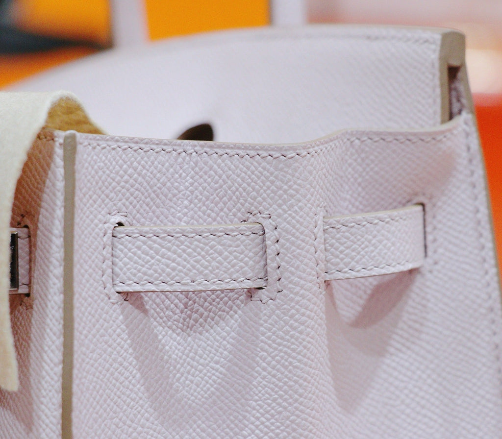 HM 25S BIRKIN 25 CM IN BABY PINK EPSOM WITH SILVER HARDWARE