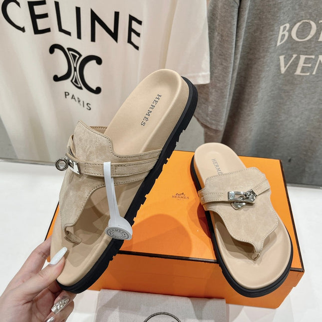 EMPIRE SANDAL PASTEL PINK SUEDE
