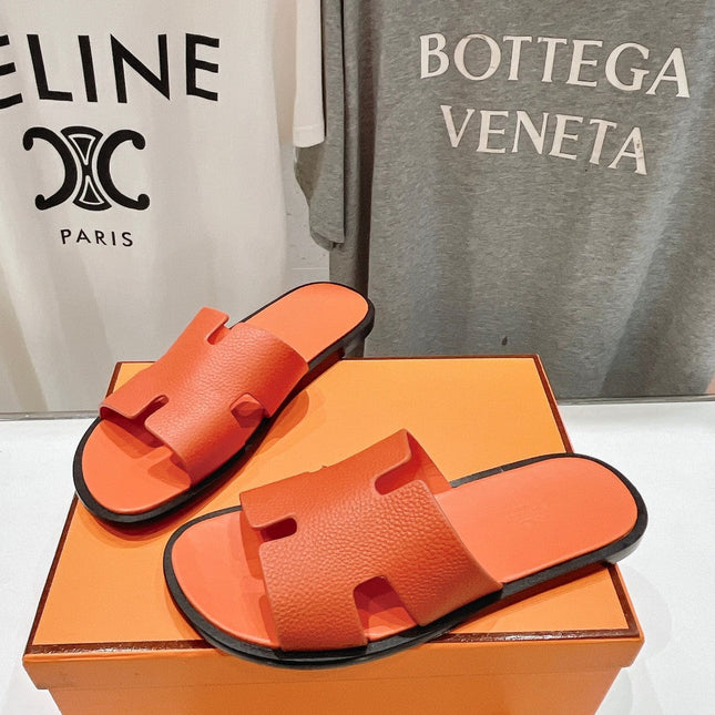 IZMIR SANDAL ORANGE LAMBSKIN