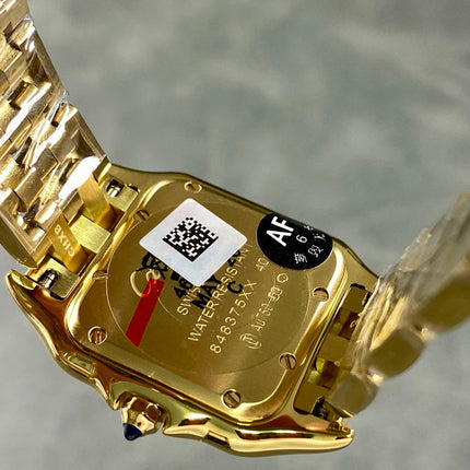 PANTHÈRE CARTIER WATCH IN GOLD CASE