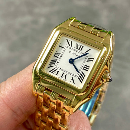 PANTHÈRE CARTIER WATCH IN GOLD CASE